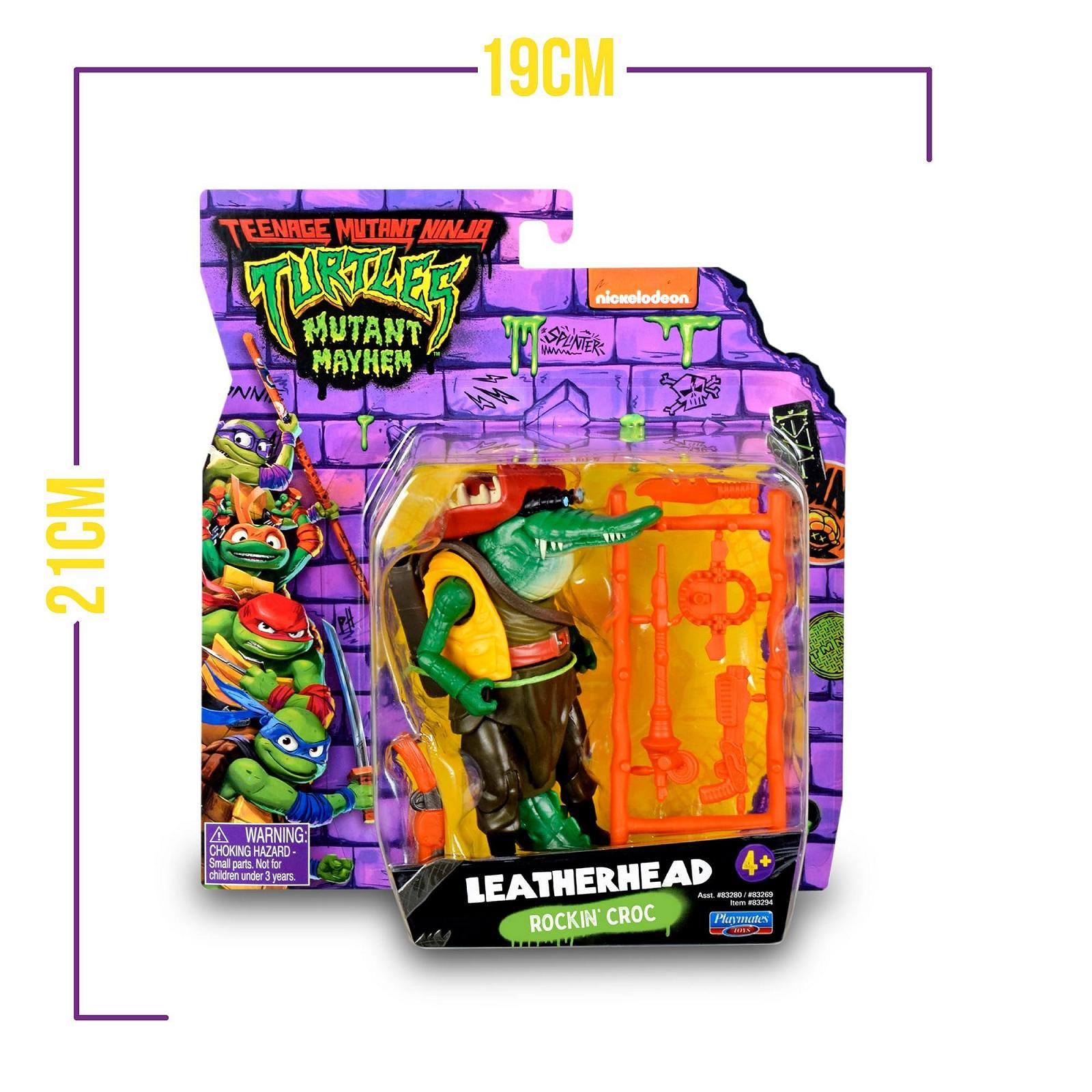 Фигурка Ninja Turtles CAOS Mutante Leatherhead 12 см, фото №3