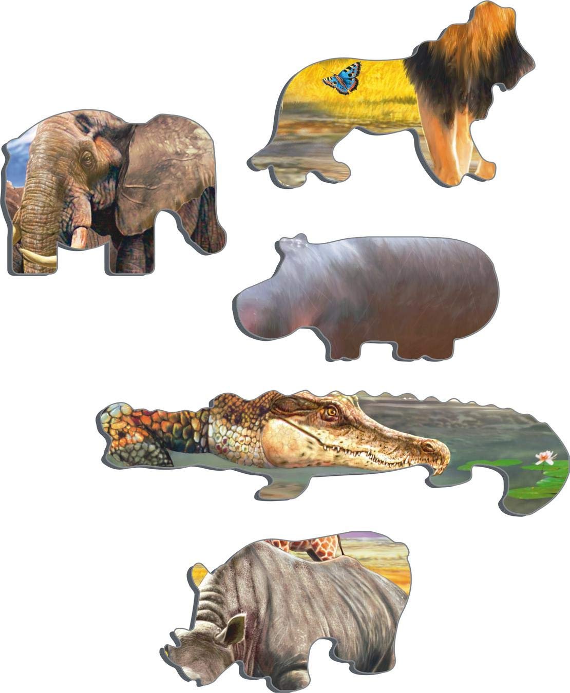 Пазл Larsen FH30 Savannah 43 деталі, фото №8 Пазл Larsen FH30 Savannah 43 деталі, фото №8