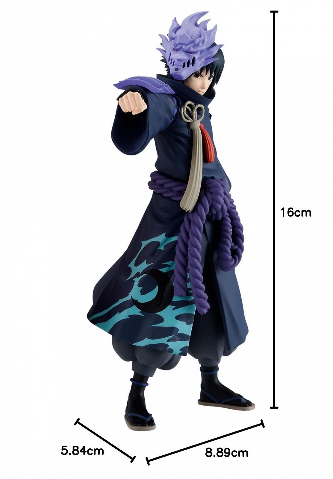 Фігурка Екшн BANPRESTO Naruto Shippuden Sasuke Uchiha (Костюм до 20-річчя анімації), 16 см, різнобарвна, фото №7