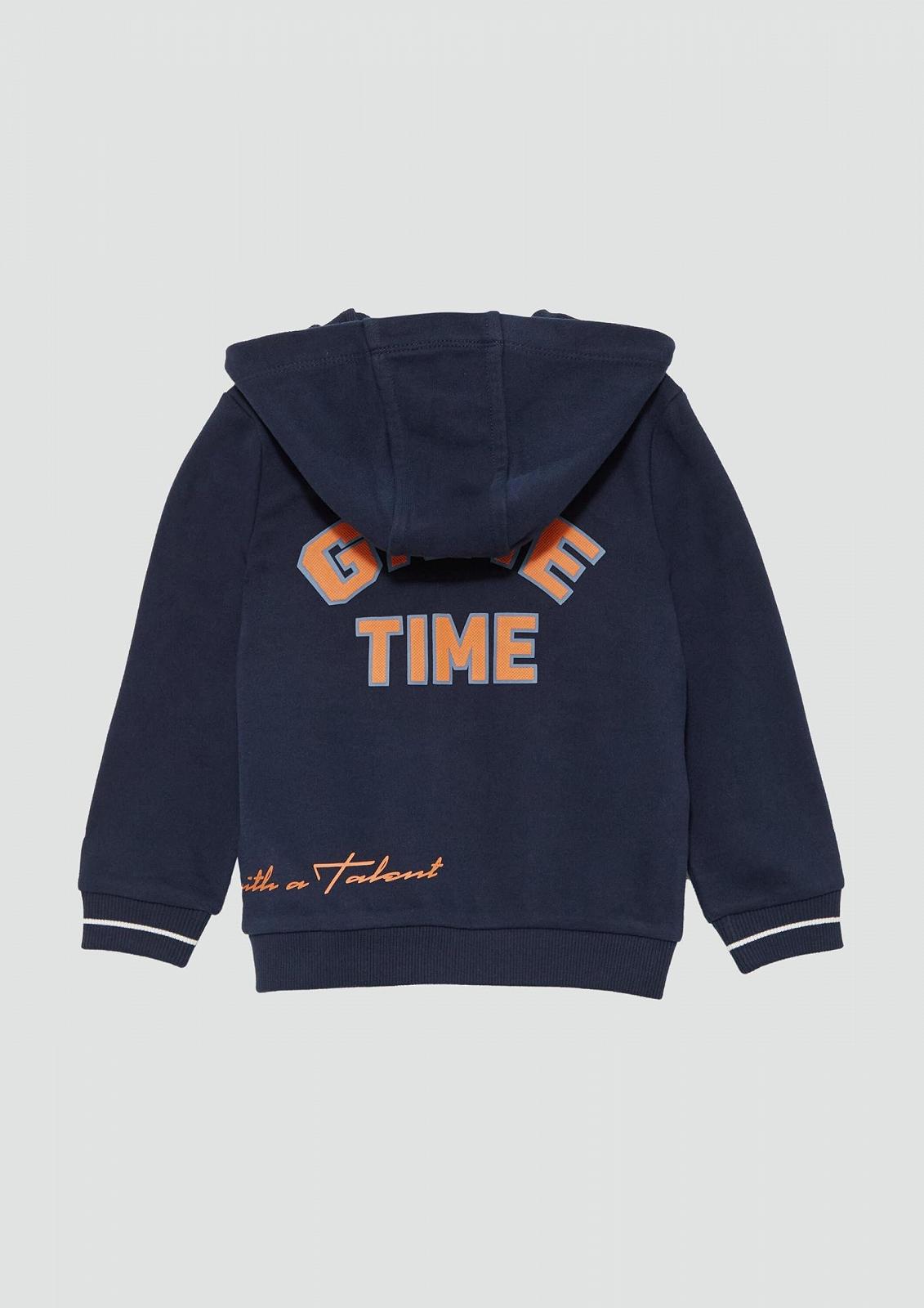 Толстовка s.Oliver для хлопчиків з принтом і вишивкою Толстовка з капюшоном і принтами, фото №5