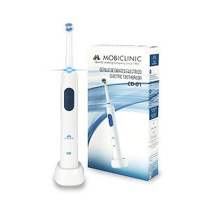 Электрическая Зубная Щетка Mobiclinic Перезаряжаемая Белая - Фото 1