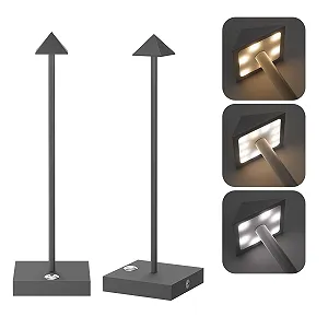 Настільна лампа Aipsun 2 шт. LED Dimmable Battery USB-C IP54 Anthracite - Фото 1