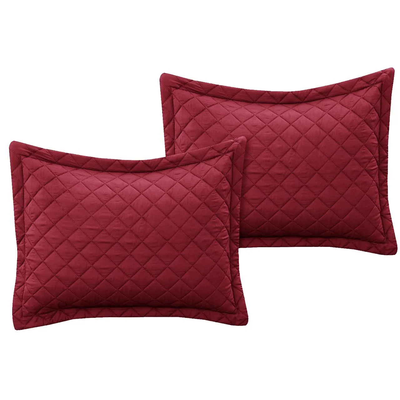 Покривало B&B Super King Size З тисненням Двосторонній стьобаний набір з 2 наволочками Червоний, фото №4 Покривало B&B Super King Size З тисненням Двосторонній стьобаний набір з 2 наволочками Червоний, фото №4