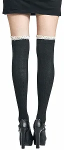 Гольфы Banned Retro Mina Женские гольфы Черный synthetic.ua - Фото 1