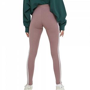 Женские Леггинсы Adidas Розовый в Полоску synthetic.ua - Фото 1