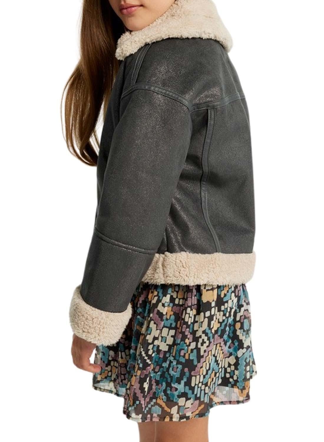 Двостороння зимова куртка для дівчаток Mayoral Marengo, фото №3 Двостороння зимова куртка для дівчаток Mayoral Marengo, фото №3