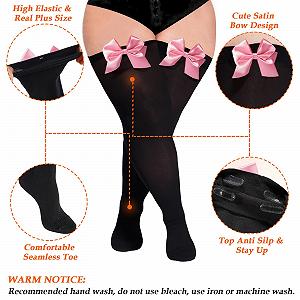 Шкарпетки Moon Wood з бантом для жінок, 3 пари synthetic.ua - Фото 1