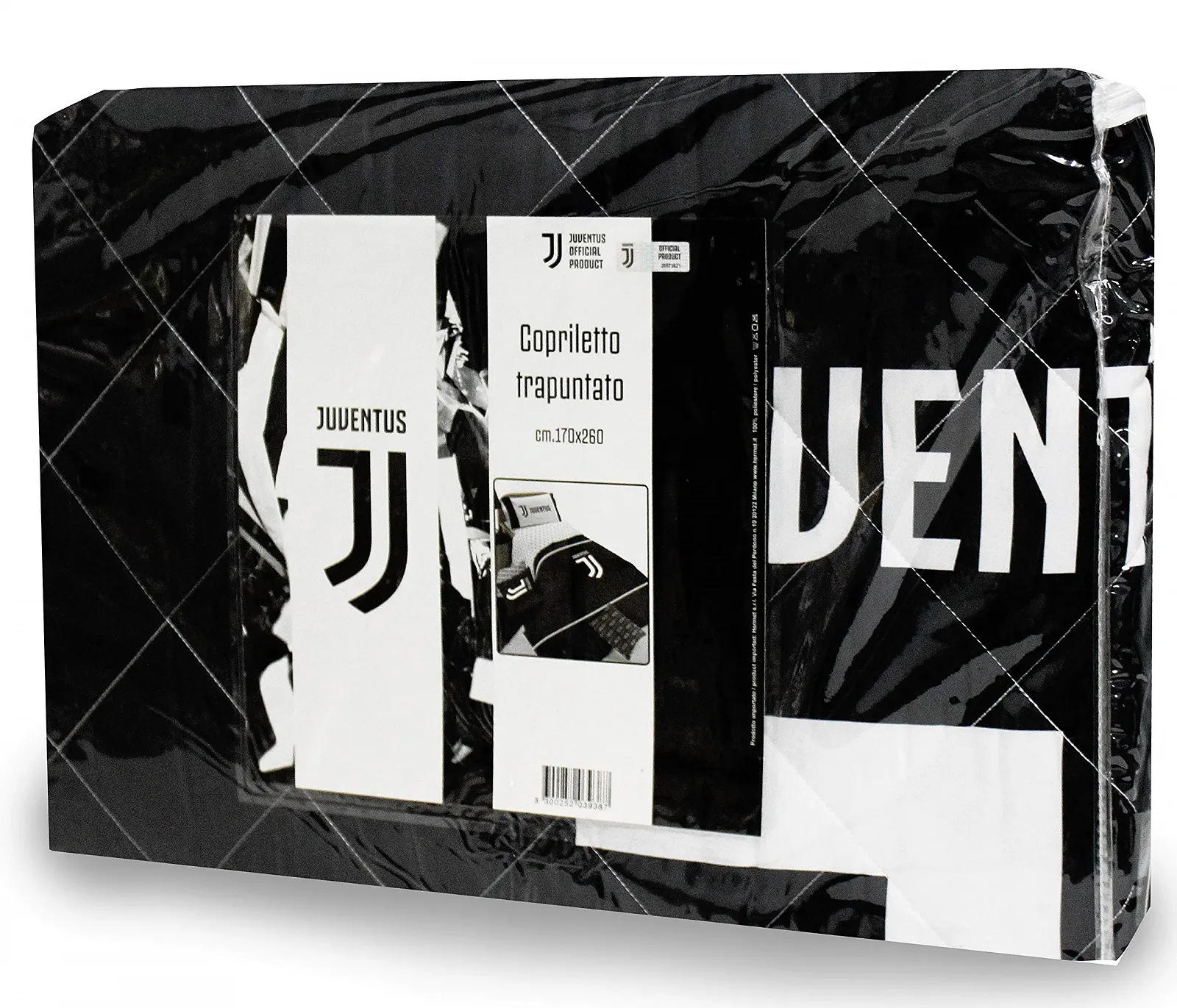 Покривало стьобане Juventus F.C Одинарне ліжко Весна 170 x 260 см, фото №3