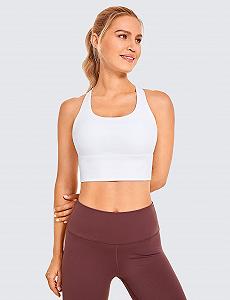Спортивный бюстгальтер CRZ YOGA Longline Women's без косточек с вкладышами Wirefree Yoga Crop Tops synthetic.ua - Фото 1