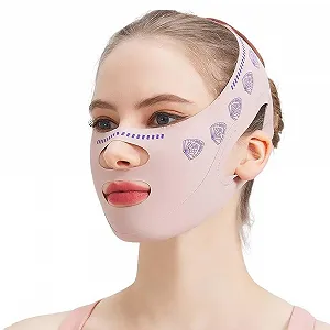 Маска для підтяжки V-лінії багаторазового використання Регульований засіб для зменшення подвійного підборіддя - Фото 1