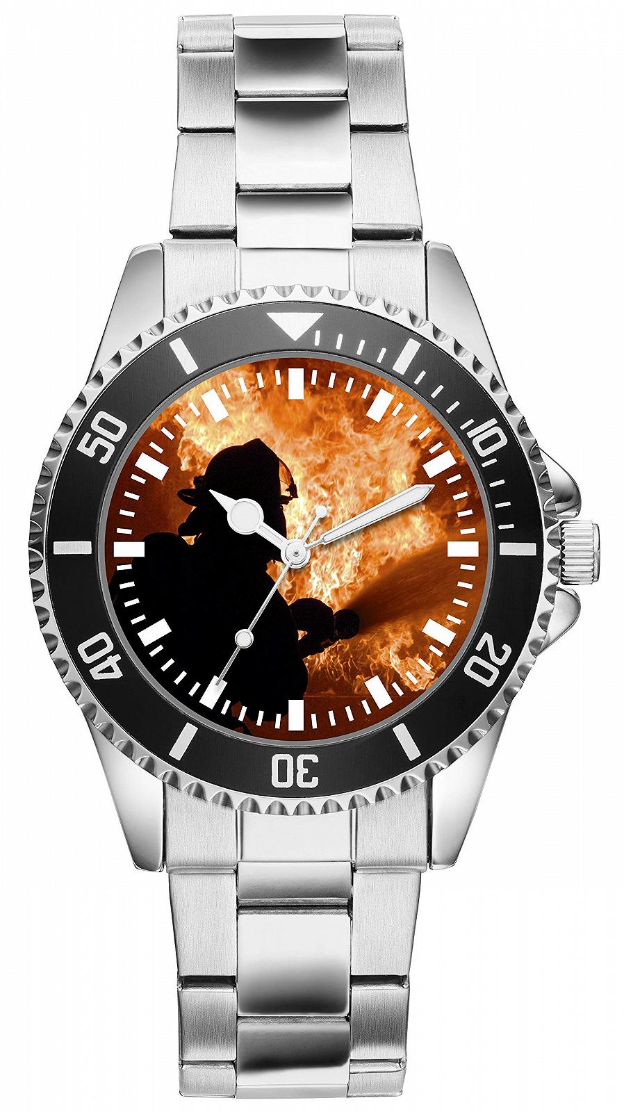 Годинник KIESENBERG Fire Brigade Gift Item Idea Fan 20532 чорний Браслет, фото №1 Годинник KIESENBERG Fire Brigade Gift Item Idea Fan 20532 чорний Браслет, фото №1