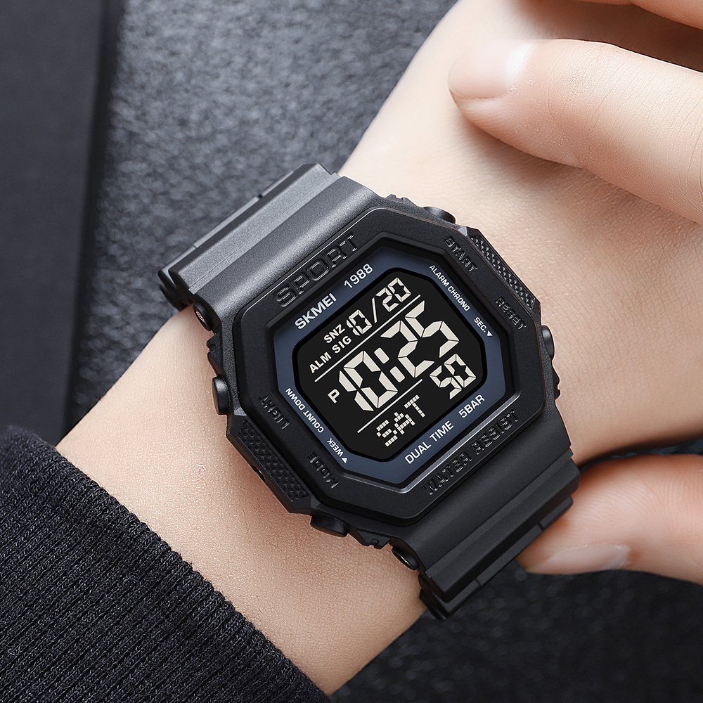 Годинник Skmei 1988BK Чорний, фото №3