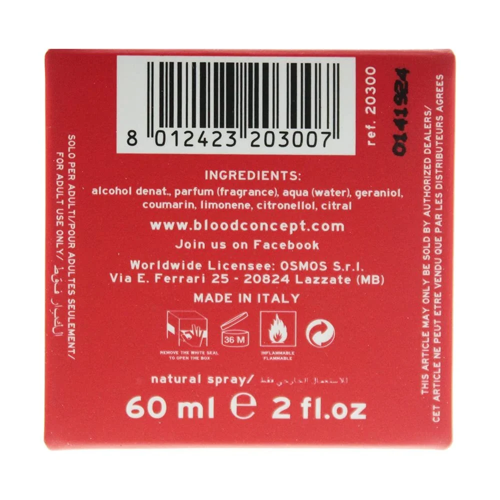 Парфюмированная вода Blood Concept Red + MA 60мл Vapo, фото №3