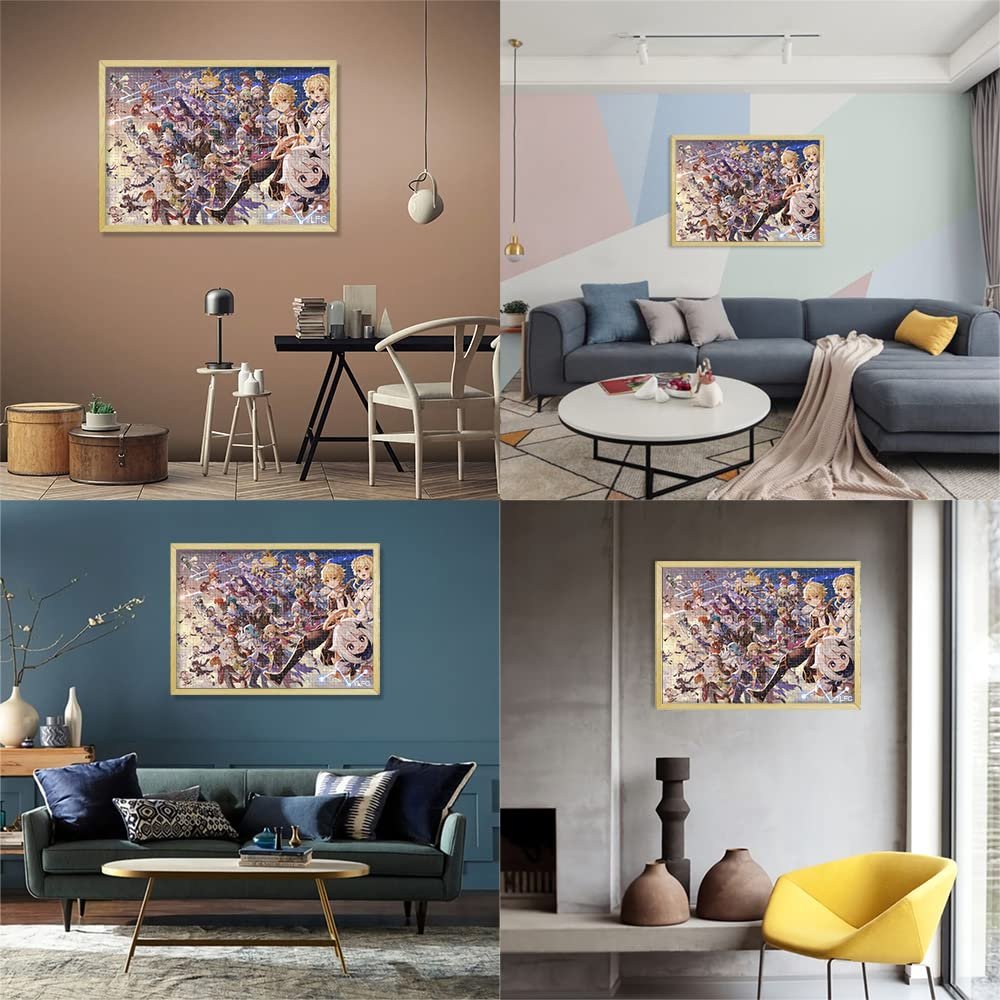 Пазл Genshin Impact Raiden Shogun 1000 деталей из 100% переработанного картона 26 x 38 см, фото №6 Пазл Genshin Impact Raiden Shogun 1000 деталей из 100% переработанного картона 26 x 38 см, фото №6