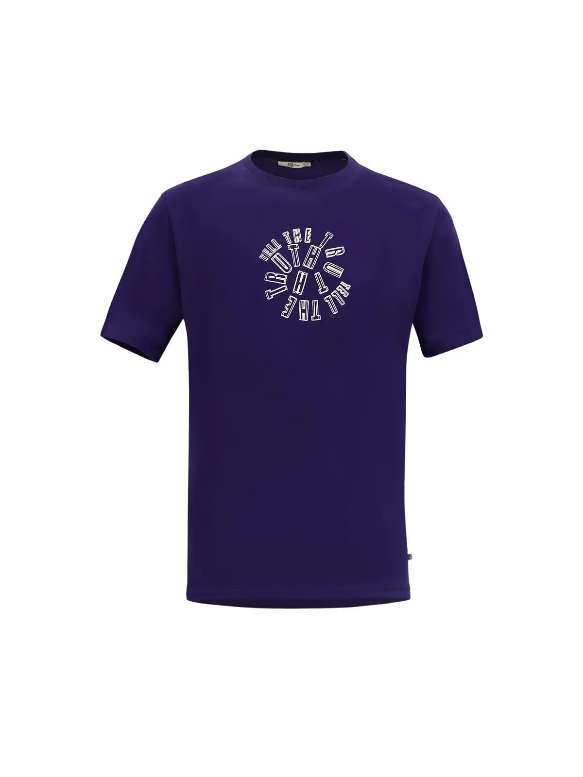 Футболка LTB Jeans Manara Modern Fit Regular Cotton Crew Neck Blue Size M, фото №1