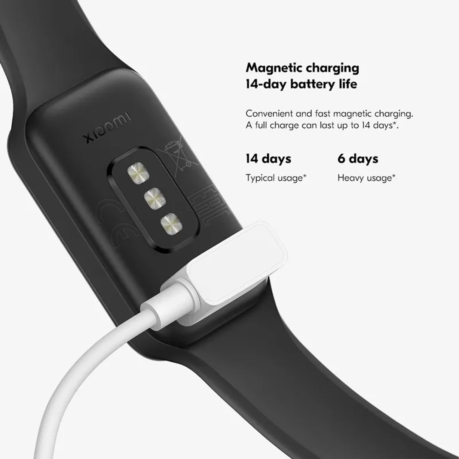 Фитнес-браслет Xiaomi Smart Band 8 Active, 1,45-дюймовый LCD-дисплей, фото №4