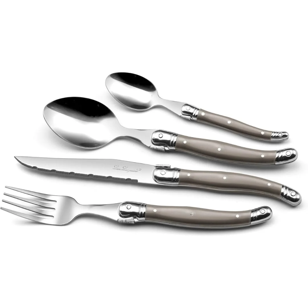 Набір столових приборів для стейка LOU LAGUIOLE Tradition 24 штуки, фото №2 Набір столових приборів для стейка LOU LAGUIOLE Tradition 24 штуки, фото №2