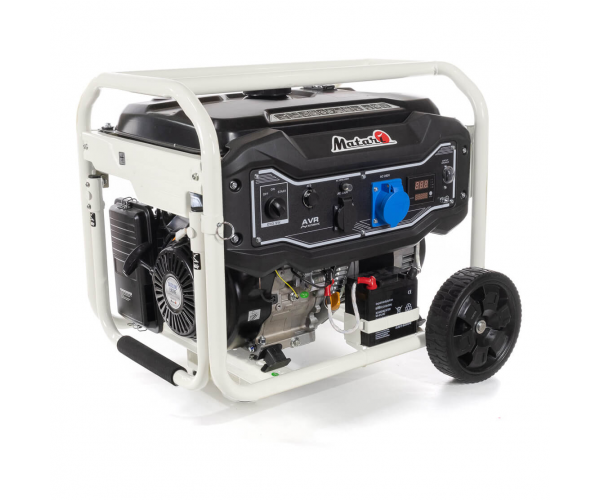 Бензиновий генератор Matari MH9000EA 6кВт однофазний 220V 50Hz об'єм бака 23л стартер, фото №1