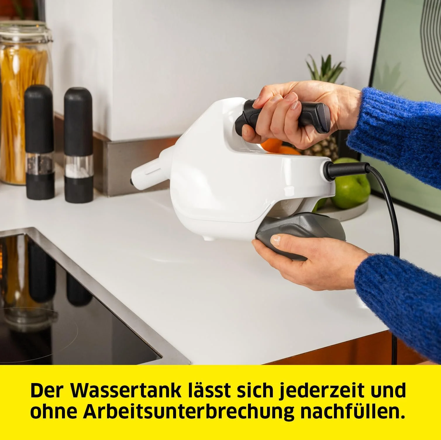 Пароочисник Kärcher SC 1 Multi & Up 0,2 л 1,6 кг EasyFix Large, фото №6