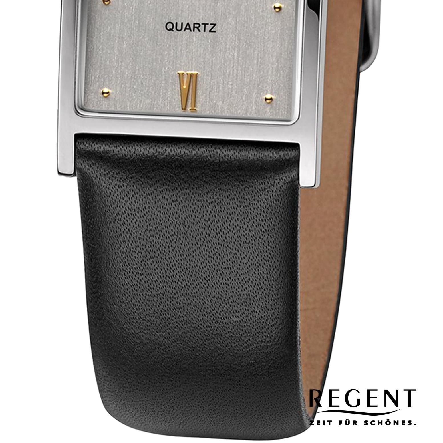Женские титановые часы REGENT F-1508, двухцветные, квадратные, 21 x 30 мм, 5 Bar, кожаный ремешок, серый, элегантные, фото №3 Женские титановые часы REGENT F-1508, двухцветные, квадратные, 21 x 30 мм, 5 Bar, кожаный ремешок, серый, элегантные, фото №3