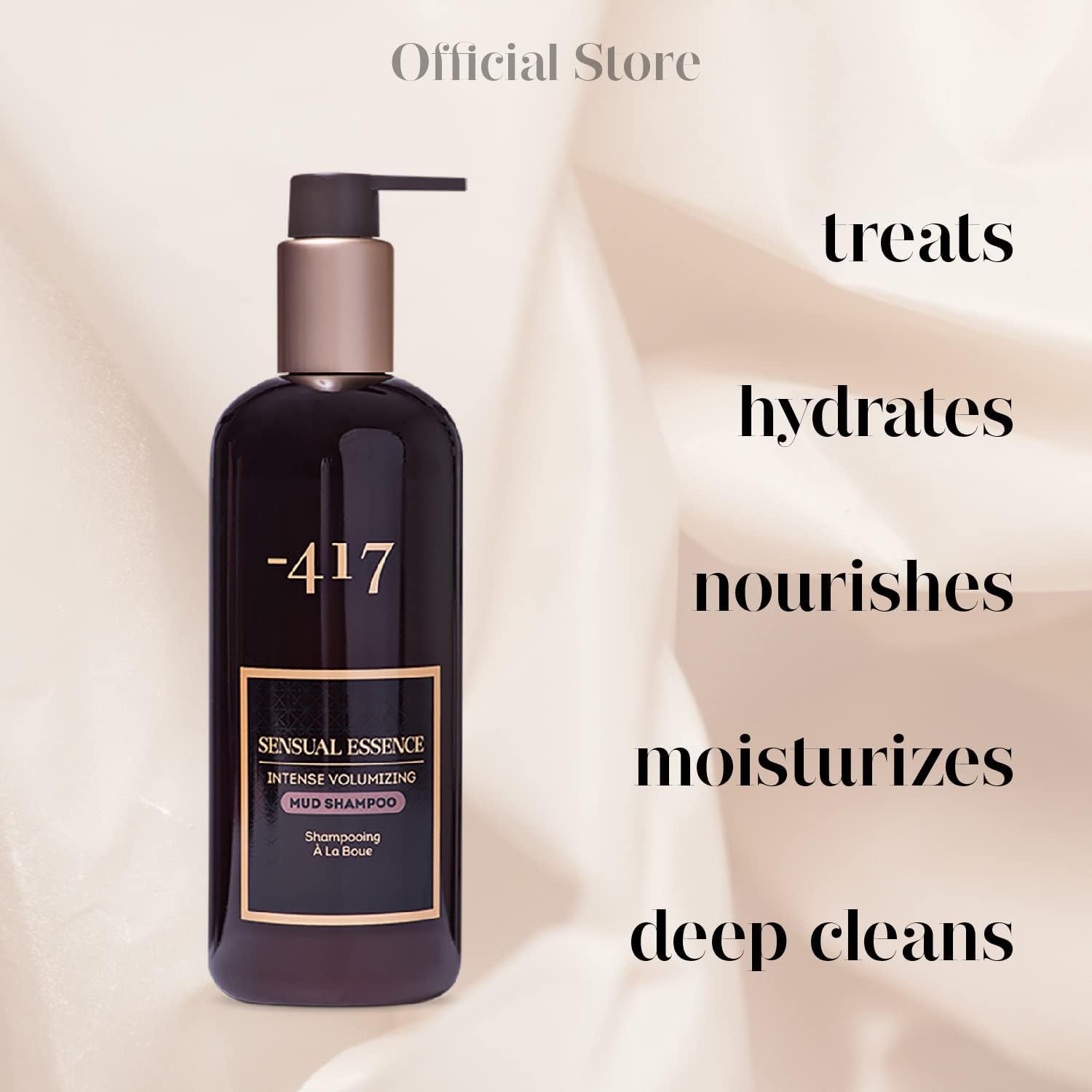 Шампунь -417 Dead Sea Cosmetics Mud з мінералами Мертвого моря, фото №2