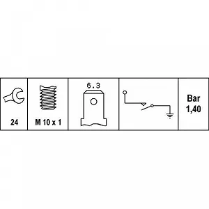 Датчик давления масла HELLA 6ZL 003 259-471 для AUDI MERCEDES-BENZ SEAT SKODA VW цена на synthetic.ua - Фото 1 Датчик давления масла HELLA 6ZL 003 259-471 для AUDI MERCEDES-BENZ SEAT SKODA VW synthetic.ua - Фото 1