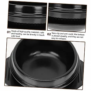 Кастрюля керамическая термостойкая с подносом для корейской кухни и рагу synthetic.ua - Фото 1