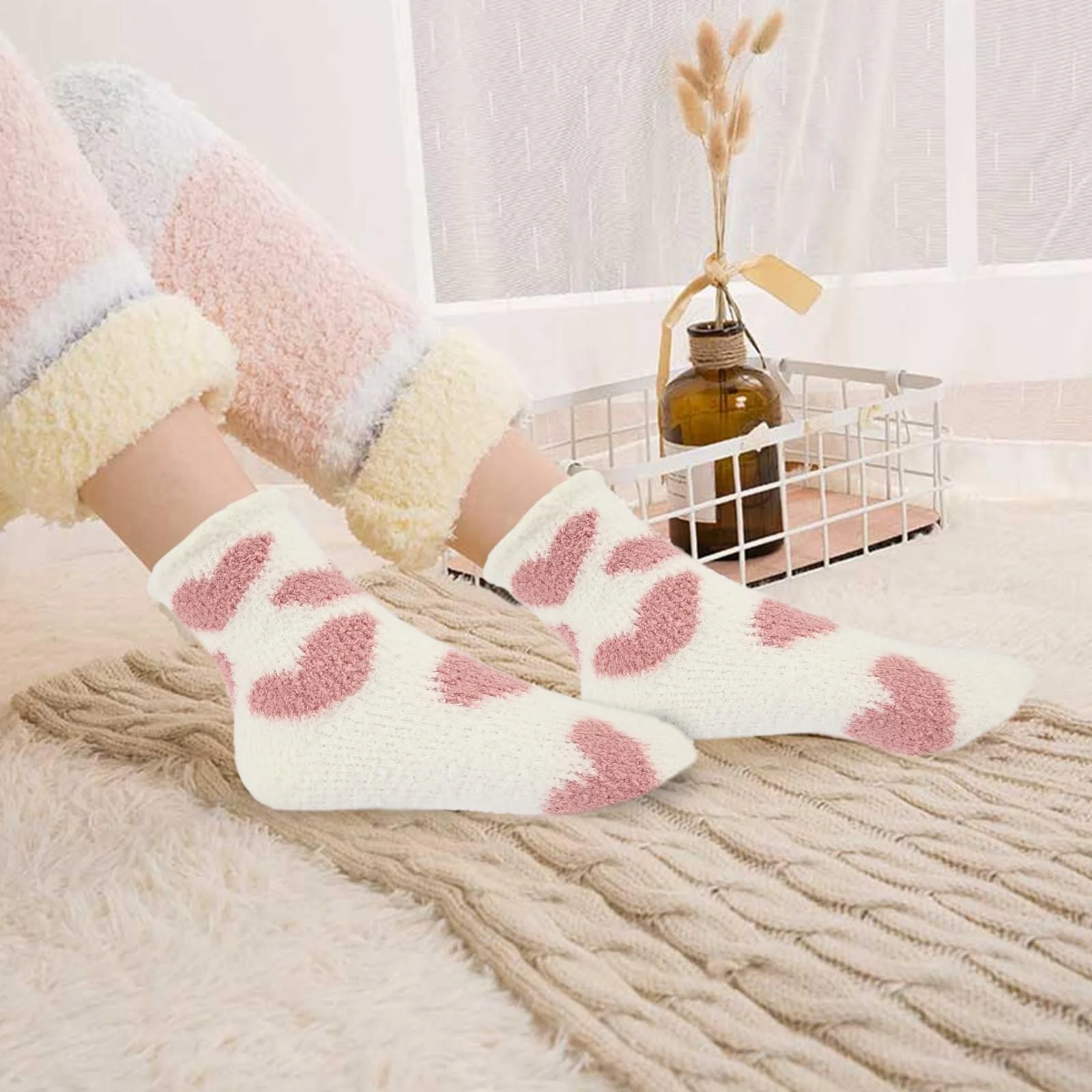 Пухнасті шкарпетки Жіночі 5 пар, фото №7 Пухнасті шкарпетки Жіночі 5 пар, фото №7