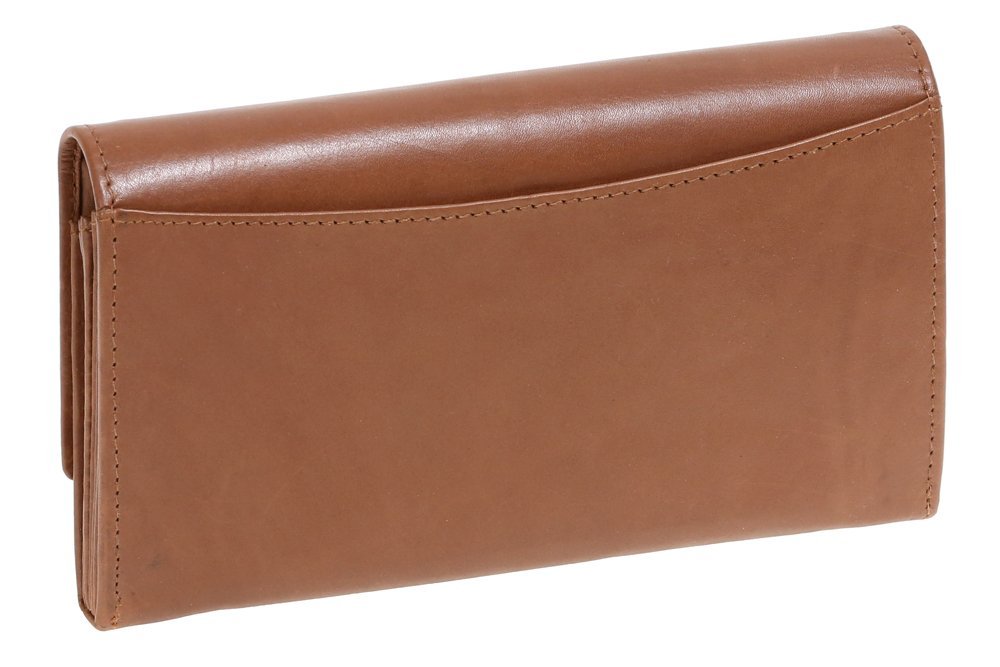 Кошелек Тип LEAS Специальная серия Waiter, taxi driver and trucker кожаный Cognac Beige, фото №3