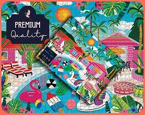 Пазл Elena Essex Poolside 1000 деталей 50 x 70 см synthetic.ua - Фото 1