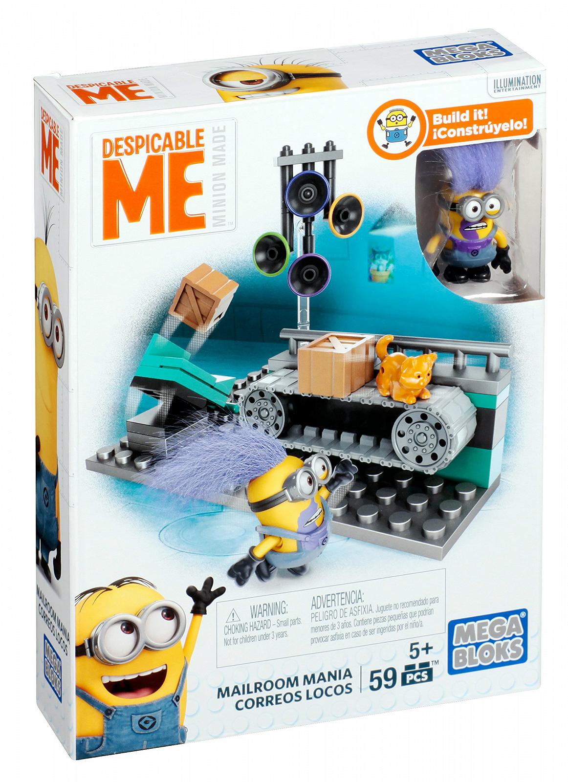 Блоки Mega Bloks Despicable Me Mailroom Mania Mattel DKY85, фото №9
