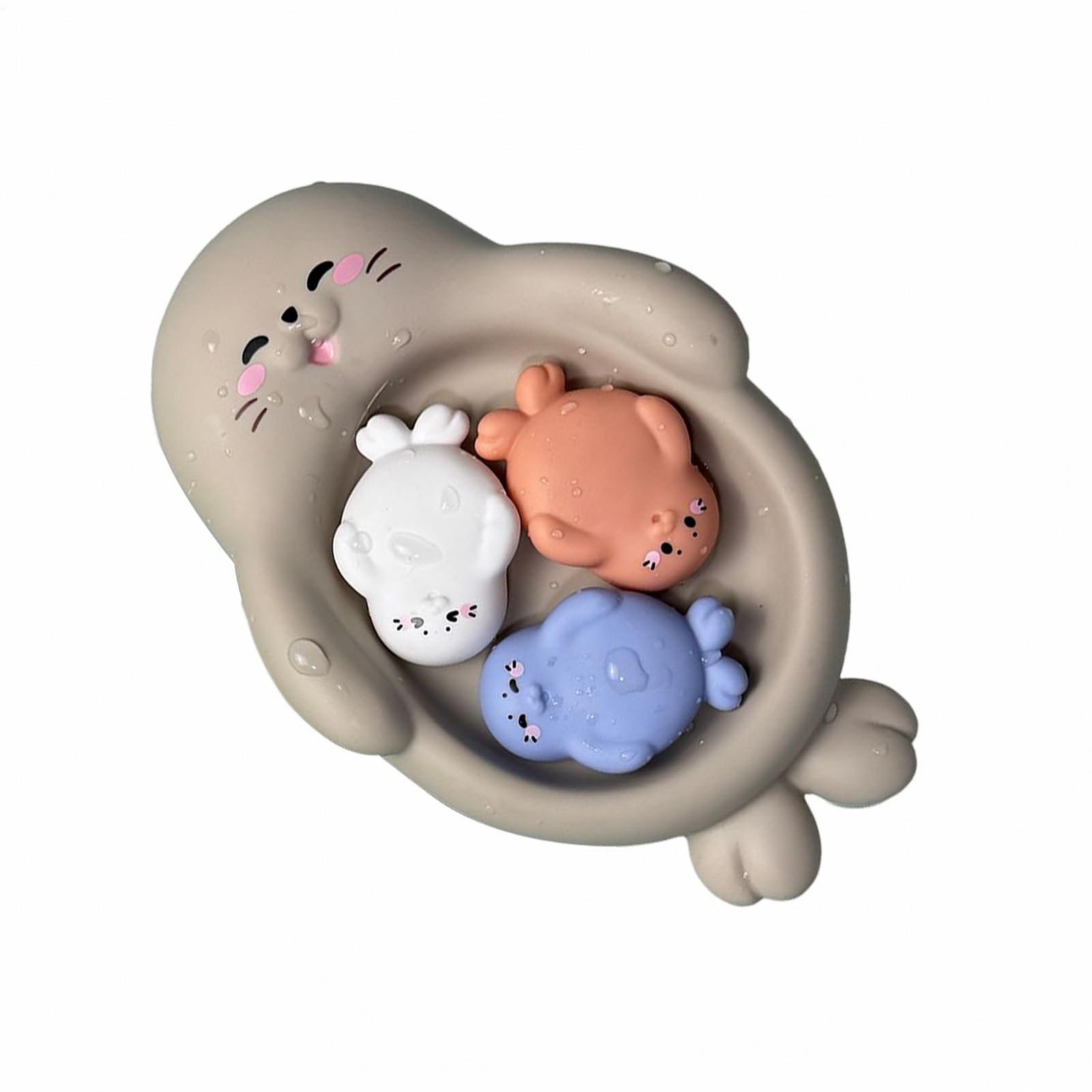 Набор игрушек для ванны Видра Гипопотам, фото №1