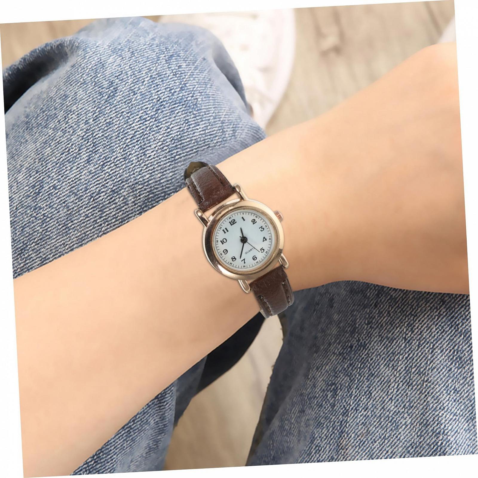 Женские наручные часы WRITWAA Кожаный Ремешок Коричневый, коричневый, фото №2 Женские наручные часы WRITWAA Кожаный Ремешок Коричневый, коричневый, фото №2