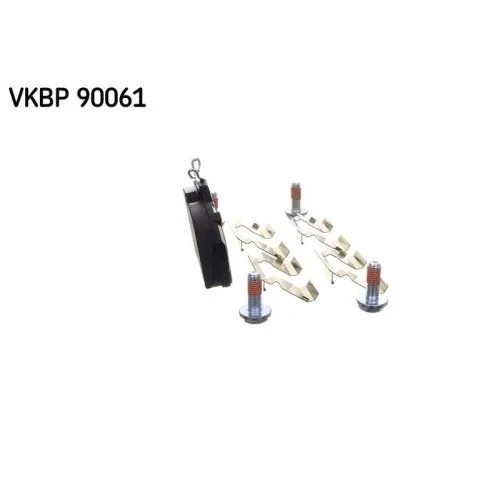 Комплект гальмівних колодок дискового гальма SKF VKBP 90061 для CITROËN FIAT PEUGEOT TOYOTA, фото №4