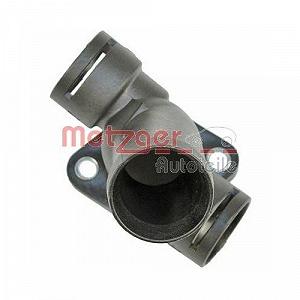 Фланец охлаждающей жидкости METZGER 4010070 для VAG головка блока цилиндров левый synthetic.ua - Фото 1