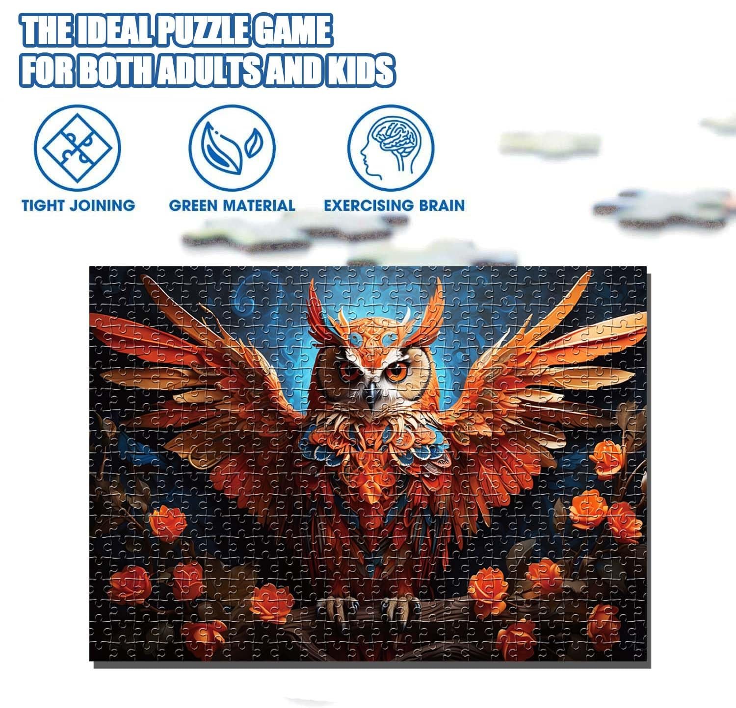 Пазл Nightowl 1000 элементов для взрослых от 14 лет, фото №1