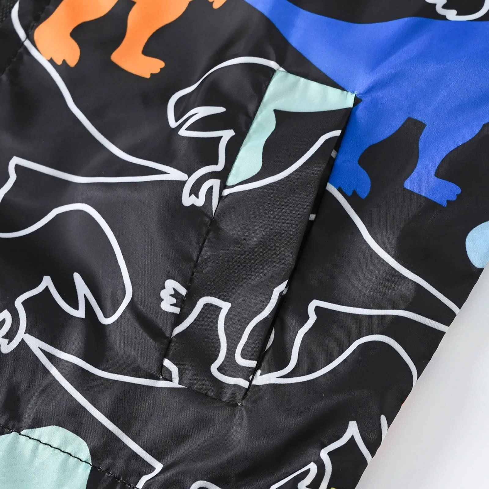 Водонепроникна Куртка Mjjsk Легка Вітровка Кішка Динозавр, фото №6 Водонепроникна Куртка Mjjsk Легка Вітровка Кішка Динозавр, фото №6