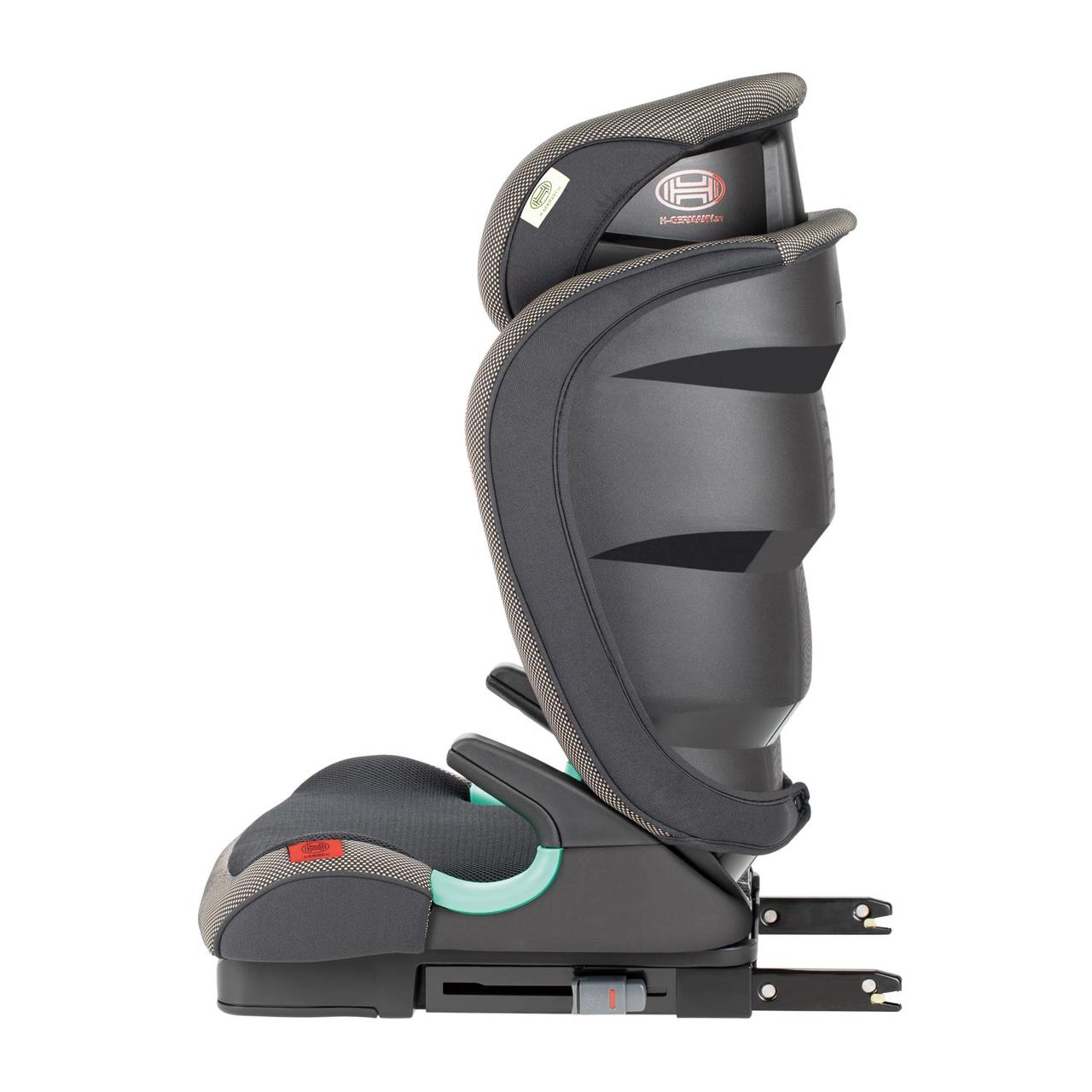 Автокрісло дитяче Heyner MaxiFix i-Size II III 15-36 кг HE 795 110 Pantera Black чорного кольору, фото №4 Автокрісло дитяче Heyner MaxiFix i-Size II III 15-36 кг HE 795 110 Pantera Black чорного кольору, фото №4