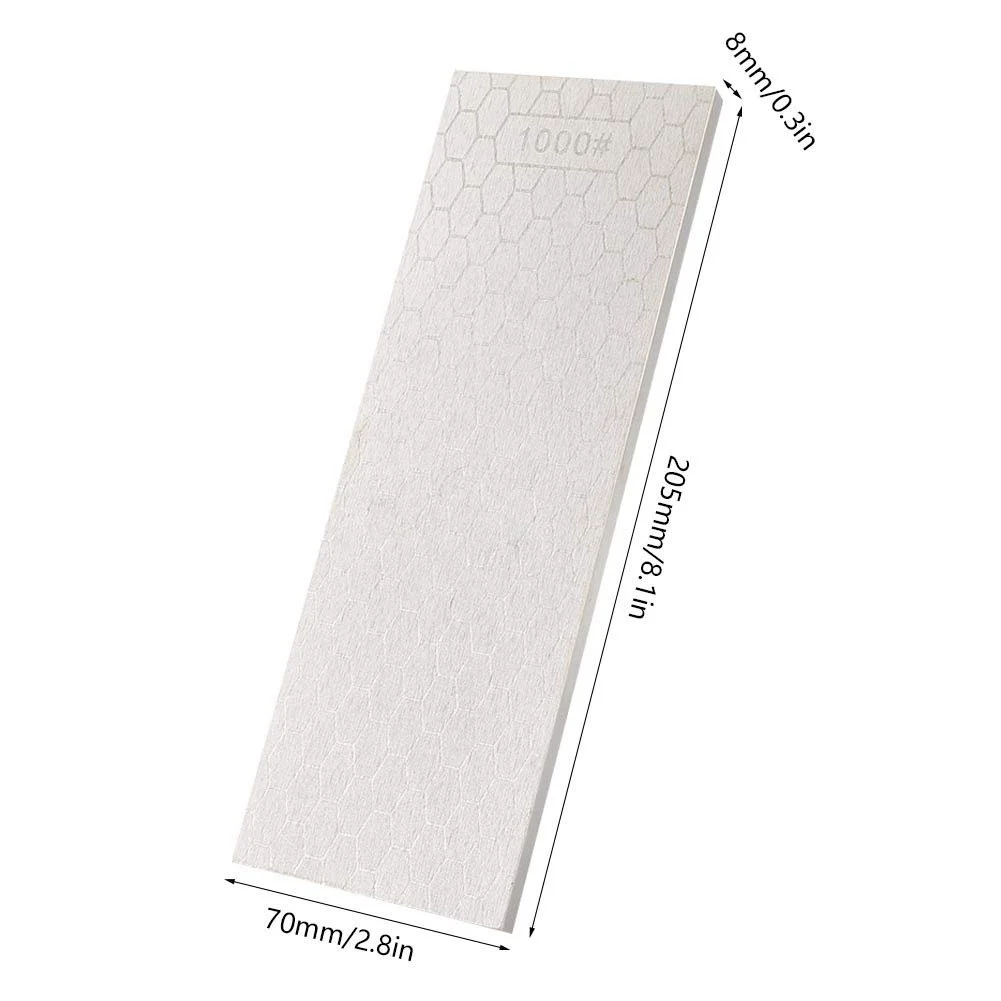 Двосторонній алмазний точильний камінь зернистість 400/1000, фото №5