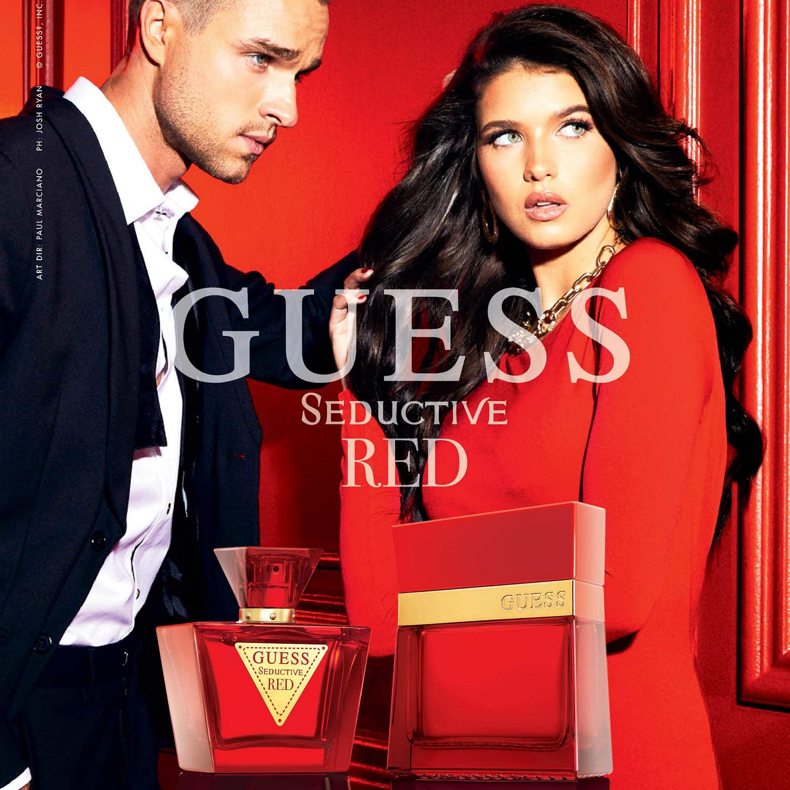 Туалетна вода GUESS Seductive Red Квітковий-Фруктовий Гурманський аромат для жінок, фото №4