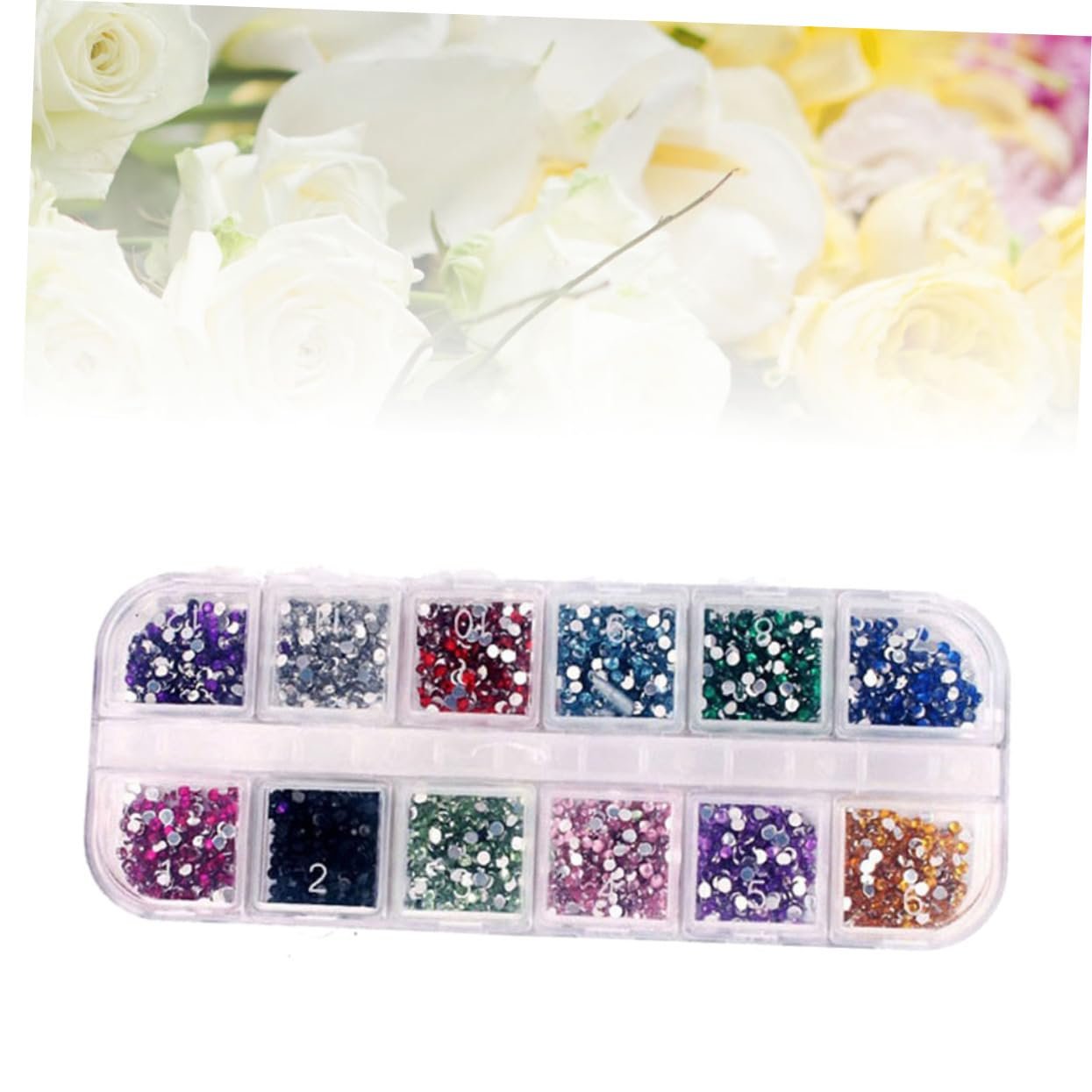 Украшение для ногтей Healeved, 1 коробка, 12 шт., кристаллы AB, стразы, элегантные, акриловые, блестящие, фото №8 Украшение для ногтей Healeved, 1 коробка, 12 шт., кристаллы AB, стразы, элегантные, акриловые, блестящие, фото №8