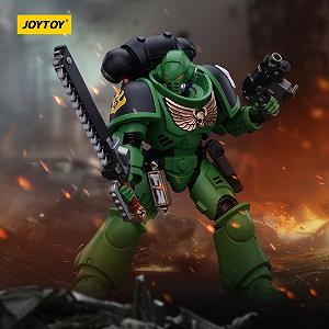 Фигурка Joytoy Warhammer 40k Salamanders Intercessors Brother Haecule 1/18 synthetic.ua - Фото 1