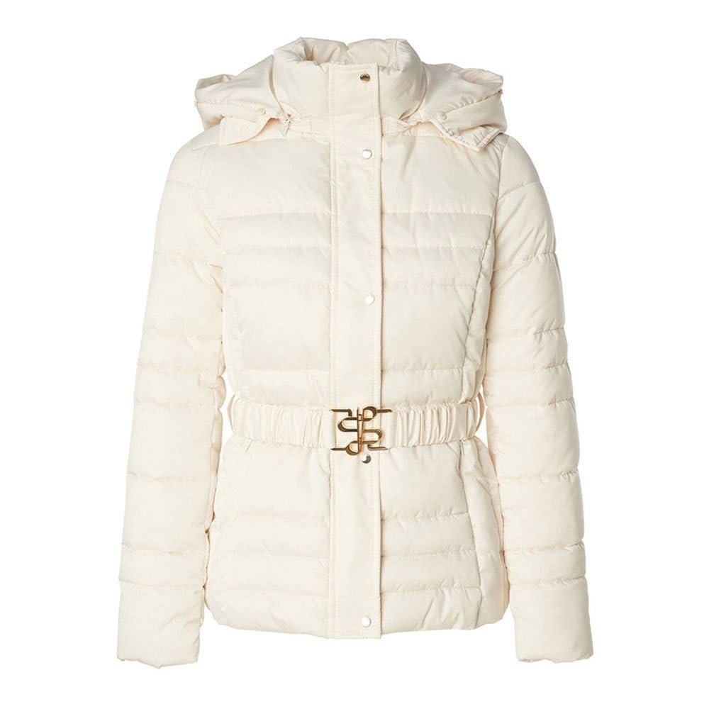 Пуховик Salsa Jeans Жіночий з капюшоном зі штучного хутра, фото №1