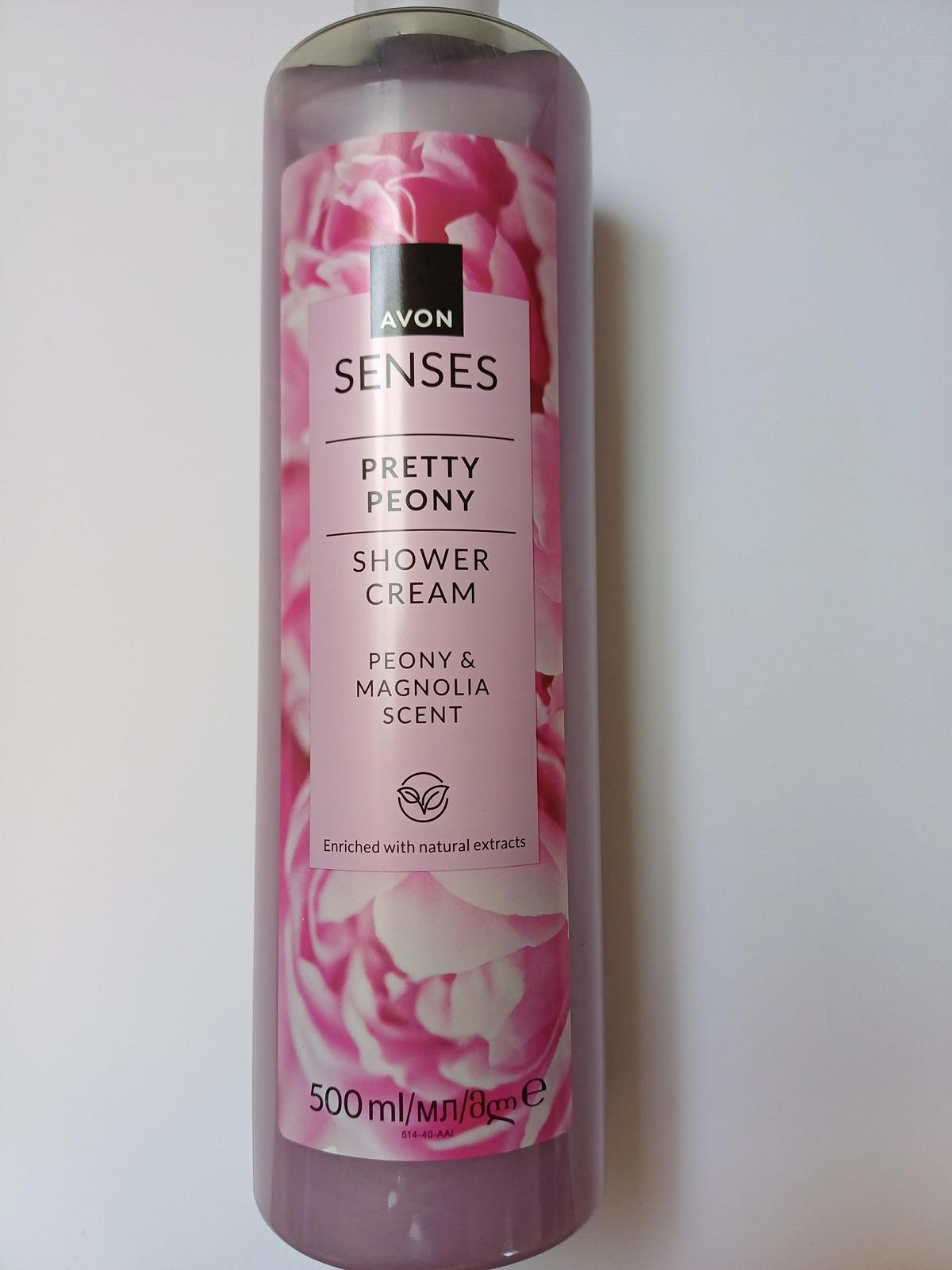 Крем-гель для душу Avon Senses Pretty Peony 500 мл, фото №1