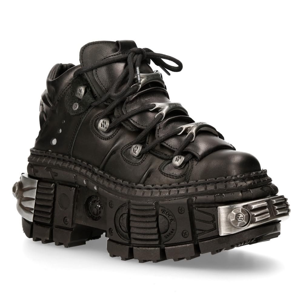 Ботинки New Rock TANK M.WALL106-S10 Кожаные Черные Унисекс, фото №5 Ботинки New Rock TANK M.WALL106-S10 Кожаные Черные Унисекс, фото №5