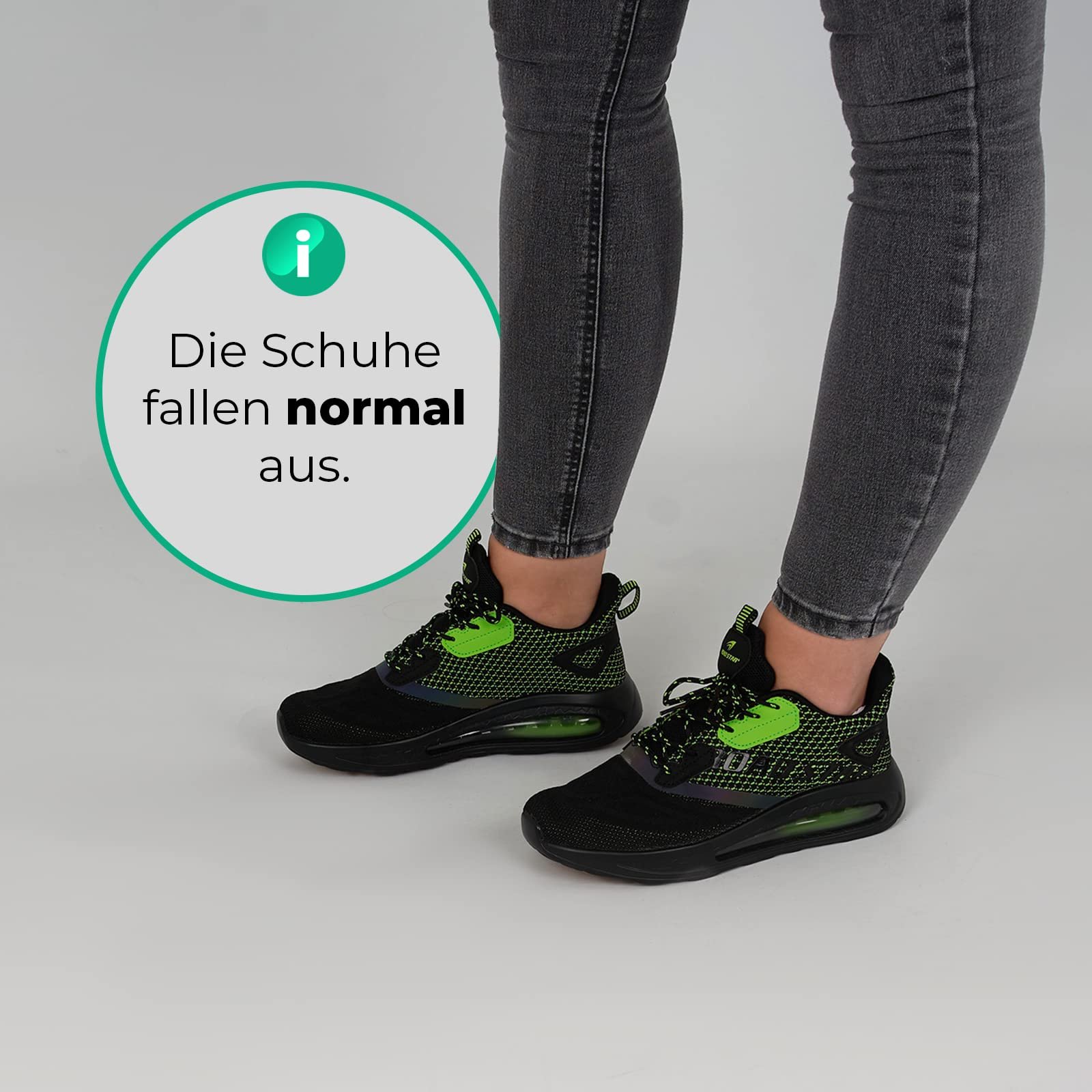 Кроссовки Fusskleidung® Унисекс Спортивная обувь Амортизирующие Легкие кроссовки для бега, фото №7