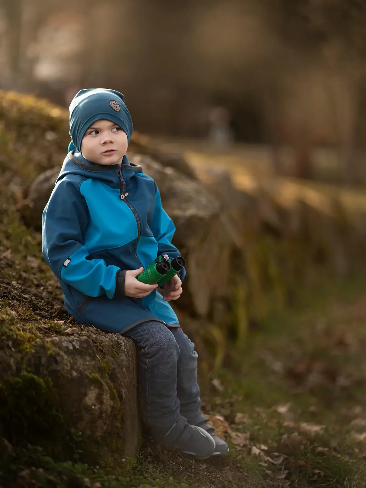 Детская софтшелл куртка с флисом Unuo Street Cobalt Turquoise, фото №6 Детская софтшелл куртка с флисом Unuo Street Cobalt Turquoise, фото №6