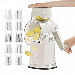 Овощерезка Многофункциональный кухонный помощник для нарезки и натирки - Фото 1