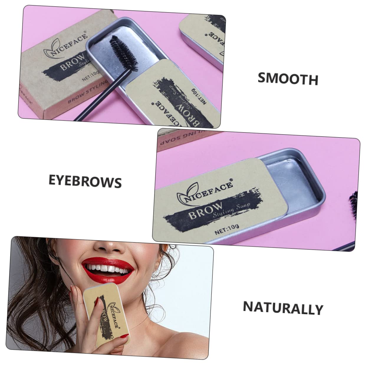 Мыло для бровей MUSISALY 3 Sets Eyebrow Gel Eyebrow Set, фото №6 Мыло для бровей MUSISALY 3 Sets Eyebrow Gel Eyebrow Set, фото №6