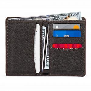 Кошелек Otto Angelino Bifold из натуральной кожи - Стиль паспорт - ID, банковские карты, наличные, RFID блокировка - Унисекс synthetic.ua - Фото 1